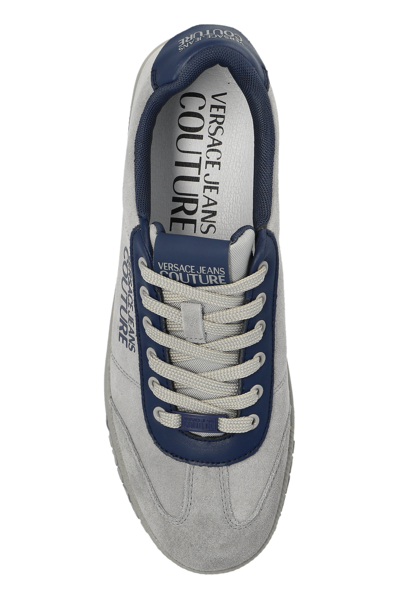 Szary Buty sportowe z logo Versace Jeans Couture - Vitkac Polska